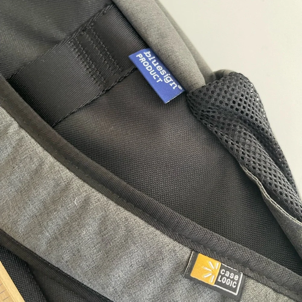Case Logic 18”‎ Backpack Laptop Holder Bag Dark Grey NWT